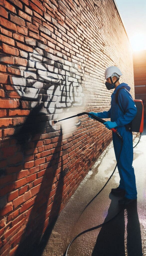 Eliminacion de grafitis en Longares 