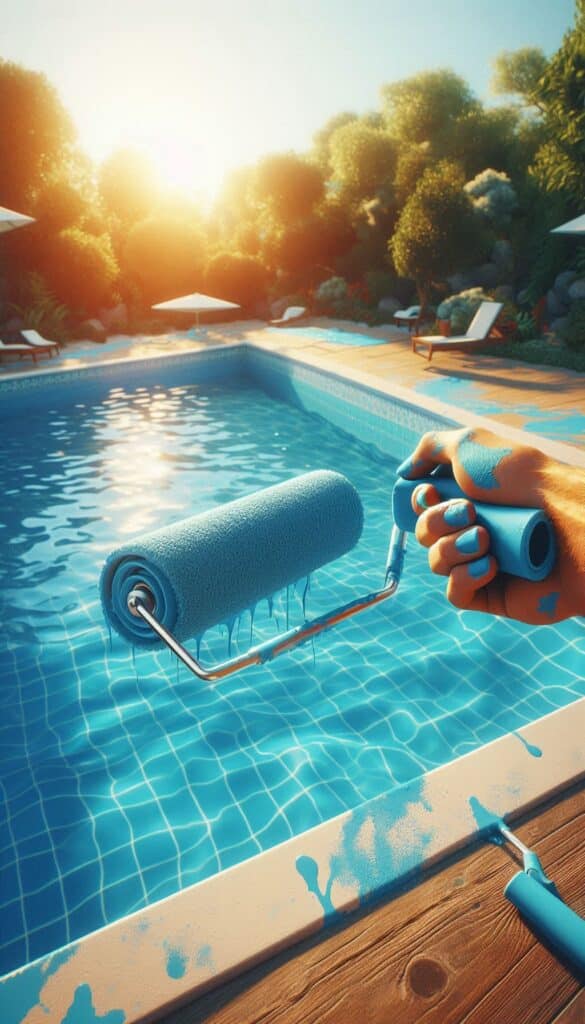 Pintar piscinas en Alfajarín 