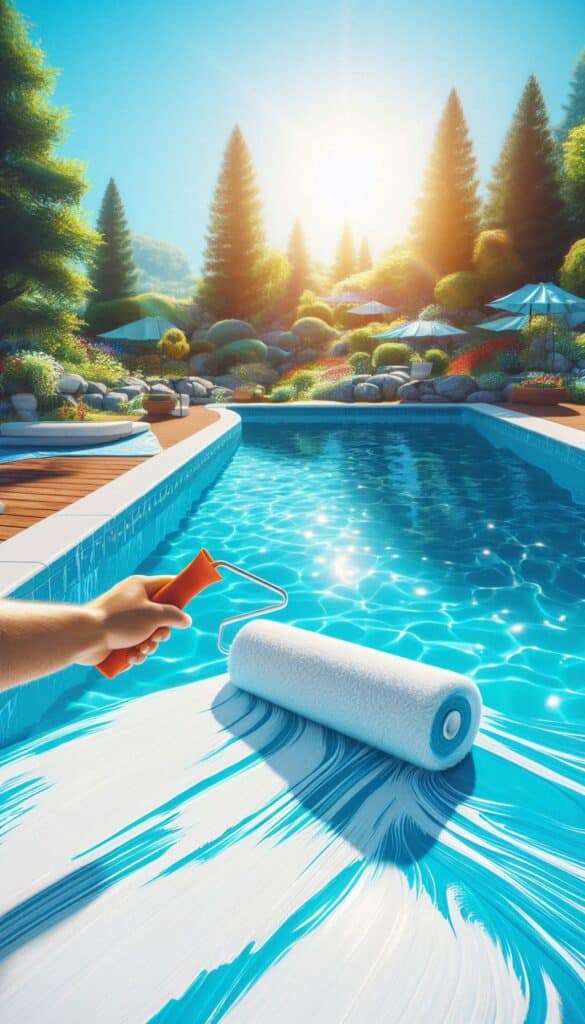 Pintar piscinas en Villamayor de Gállego 